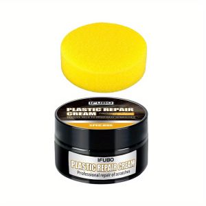 ครีมซ่อมแซมรอยขีดข่วนพลาสติกรถยนต์ แผงหน้าปัดภายใน ครีมกําจัดรอยขีดข่วนพลาสติก การบํารุงรักษาพลาสติกและหนัง