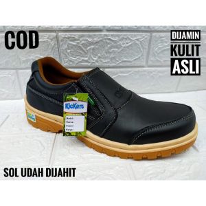 sepatu kulit pria sepatu kerja kantoran sol karet kulit sapi premium