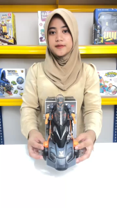 Mainan Anak ROBOT ZERO POLICE MAN LD-163A Robot Polisi 360 Derajat Mainan Anak Perempuan - Mainan Anak Laki Laki