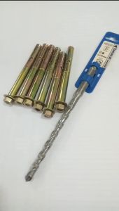 Bundling Dinabolt 10x77(3730) + Matabor Beton SDS Benz 8mmx170mm aksesoris teknik bengkel