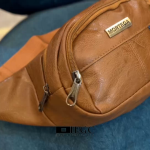 Tas Pinggang Pria Kulit Leather / Tas Slempang Fashion Mortega Bendera 1 - WB-572