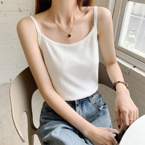 Ice Silk Strap Vest Top: Summer Outdoor Inner Wear Trend 2025