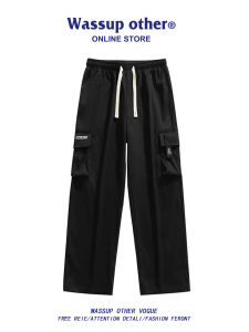 Casual Utility Trousers Wide Leg