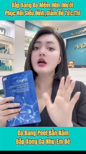 COMBO 10 mặt nạ chỉ tơ tằm sennio hàn quốc mặt nạ sennio xanh biển chính hãng super soothing healing mask tái tạo phục hồi da màu xanh cám gạo vàng