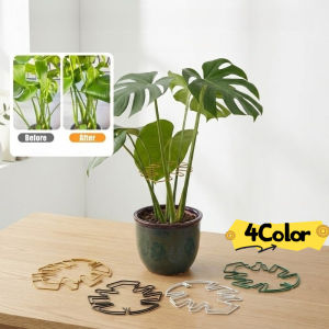 4PCs Large Size Hanging Plant Stand Iron Hooks Flowerpot Hanger Indoor Outdoor Garden Balcony Flower Holder Plant Hook Rack