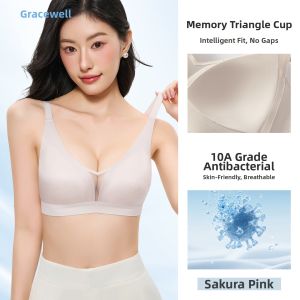 GRACEWELL | Summer Lightweight Gather Small Breast Seamless Aesthetic Back Bra