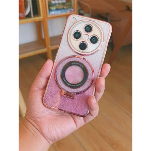 OPPO Find X8 Case OPPO Find X8 Pro Glitter Magnetic Phone Case Shockproof Cover All-inclusive Edge Anti-fall Soft Case