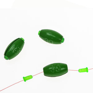 5pcs Olive Shape Lead Sinker 10-70g In Line Quick Insert Fishing Accessory Tackle