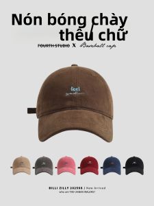 BILLI ZILLY | Mũ Lưỡi Trai Thêu Chữ Hợp Thân