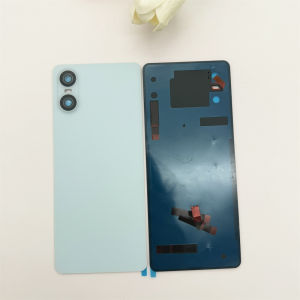 Back Glass Cover For Sony Xperia 10 VI 10VI XQ-ES54 Battery Cover Rear Panel Door Housing Case Replacement Parts With Camera Len