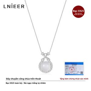 Lnieer | Dây Chuyền Thạch Anh Trắng Tự Nhiên Nhìn Sang Trọng Chủ Đề Công Chúa