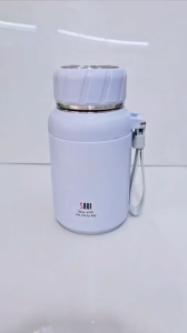 Bình nước giữ nhiệt 9180 Inox 304 dung tích 600ML có khay lọc