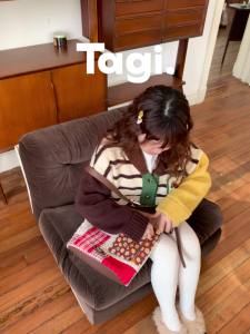 Tagi. Magi Patchwork Hobo Shoulder Bag