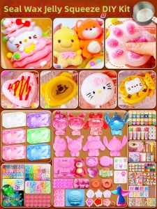 DIY Material Play Clay Stamp Kit Toy