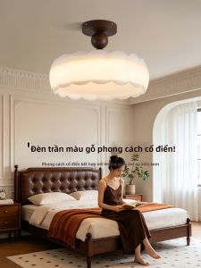GUJIA | French Vintage Retro Cream Color Ceiling Lamp