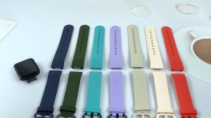 Redmi Watch 2 Lite Watch Strap + Full Coverage TPU Screen Protector Case Cover For Xiaomi Mi Watch 2 Lite Replacement Silicone Strap mi watch lite / redmi watch 2 Bracelet Protective Shell