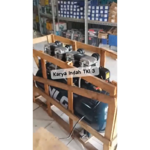 IZUMI NLG Kompresor 100 Liter OL-1390SS2-100 3HP (SS1390) Oilles Silent Compressor