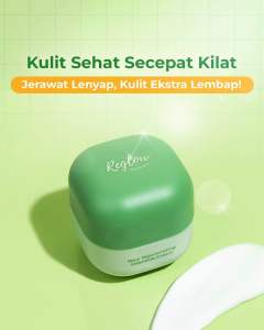 Reglow Rejuvenating Intensive Cream Day Perawatan wajah Penghilang jerawat Bpom Original