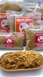 ECER (100gr 250gr 500gr 750gr 1kg) Abon Sapi "SUPER TOP" Cahaya Abadi