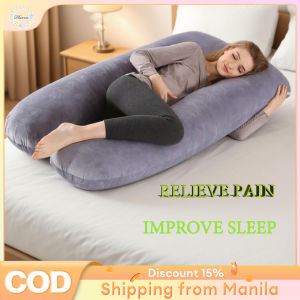 U-Shaped Maternity Pillow for Full Body Support & Comfort Removable Cover | Pregnancy & Nursing