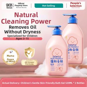 SOCUS | Gentle Skincare Moisturizing Scent-lasting 72h Childrens Shower Gel