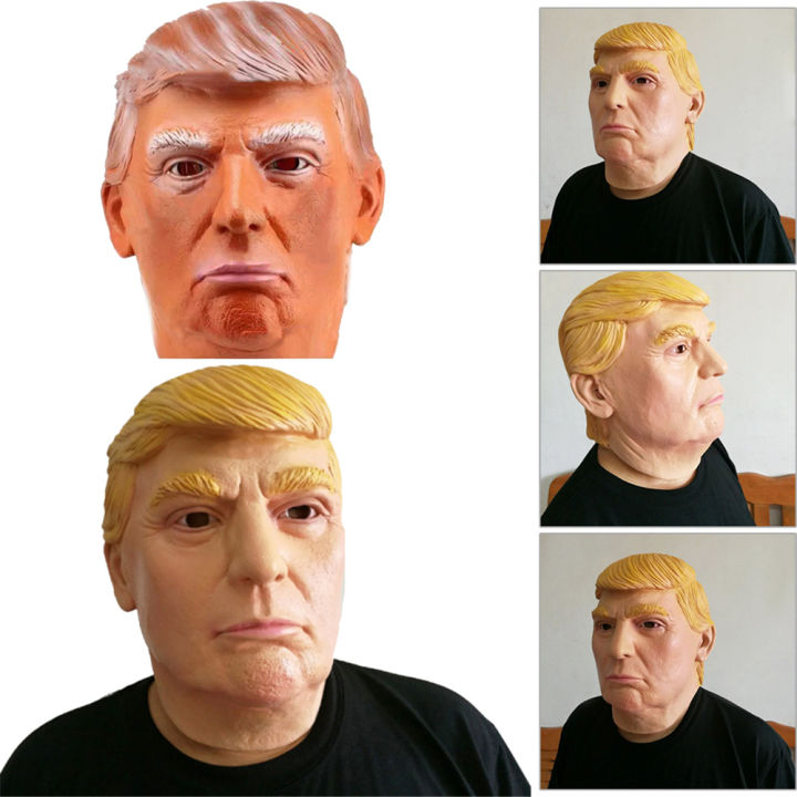 Donald Trump Mask Billionaire Presidential Latex Mask The USA President ...