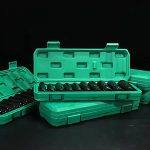 TopTools Impact Socket Set(Stok Siap)10Pcs 1/2 Inch 8-24MM Kunci Sok Set Mata Kunci Impact Impact Socket Set Alat Set Perbaikan Alat Panjang Mencapai Soket Nut Extension Impact Socket
