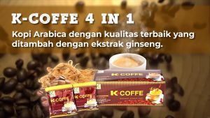 Kopi Ginseng stamina K coffe 4 in 1 Original K Link