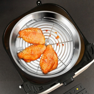 Food Grade 316 Stainless Steel Air Fryer Baking Tray