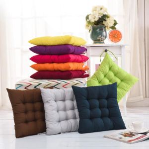 Office Decor Comfortable Cotton Seat Cushion Winter Office Bar Sofa Chair Back Seat Cushions