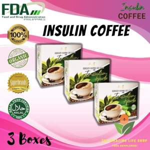 3 BOXES INSULIN HERB COFFEE AUTHENTIC SOLD BY ECS AMAZING LIFE SHOP