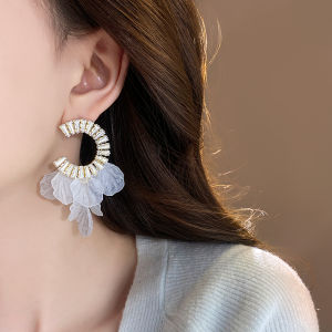 Beach Vacation Long Shell Fringe Earrings Womens Flavoring Dangle Studs for Skirts  out New 2025 Golicc Jewelry