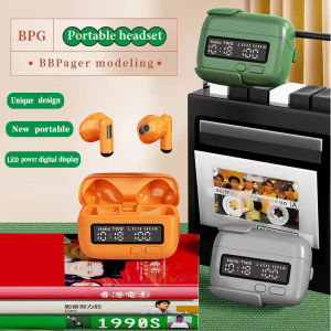 🎧COD + ต้นฉบับ + คลังสินค้าพร้อม🎧นาฬิกาแบบพกพาครีเอทีฟแบบพกพาชุดหูฟังอีสปอร์ตสำหรับเล่นเกมแบบกึ่งอินเอียร์ระบบสัมผัสชุดหูฟังบลูทูธไร้สาย