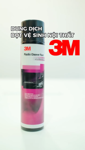 Chai xịt bọt vệ sinh da nhựa nội thất ô tô đa năng 3M 3M-NNT - Không cần nước làm sạch nhanh loại bỏ dầu mỡ bụi bẩn đồng thời làm bóng chi tiết