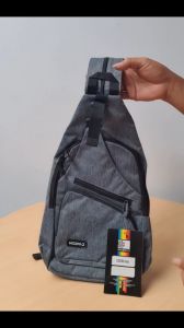 Carboni Waistbag Ransel Tali Satu AA00023-10 Dobel Fungsi +Biru