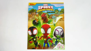 Marvel Spidey & Amazing Friends Dino Webs Fun Activity Book Pad With 50+ Stickers For Kids