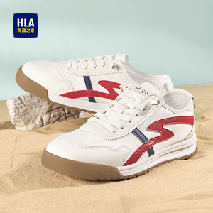 HLA Sea Clothes Fashionable Breathable Light-wearing Mens Lightweight Casual Shoes Comfortable All-Season Slip-On Sneakers
