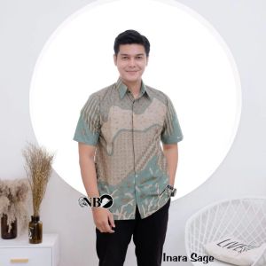 Baju Batik Pria Dewasa Lengan Pendek Terbaru Terlaris