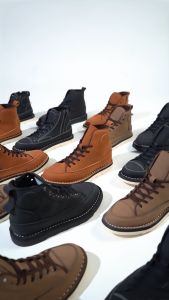 NAZREAL FOOTWEAR - Sepatu Boots Pria / Sepatu Ridding Pria / Boots Kosong Neimen NZL036