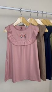 Dress Anak Carisa Smilee Mix Warna Size 1-5 Tahun