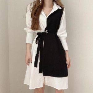 TM 54500 Dress shirt Demetria double layered import