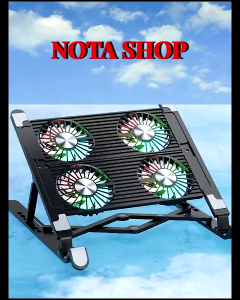 Kệ LAPTOP MACBOOK kệ Tản Nhiệt Chất Lượng có Quạt USB LED Chạy Mạnh Êm kê laptop đế tản nhiệt laptop