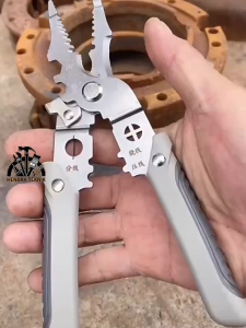 TANG KUPAS KABEL 8" INCI 10in1 TANG LISTRIK SERBAGUNA TANG POTONG KABEL 21cm WIRE STRIPPER 211MM MURAH BAGUS