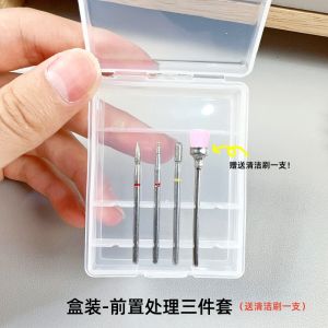 Russian Style Manicure Tool Set Diamond Sand Grinding Head Dead Skin Removal Pocket Size Nail Care Kit Professional Grade