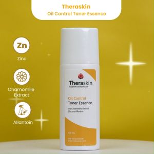 Theraskin BPOM Oil Control Toner Essence - Toner Essence untuk Kulit Berminyak dengan Chamomilla Extract dan Allantoin