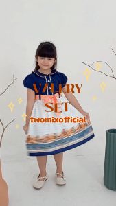 Two Mix - Valery Dress - Dress Anak Perempuan - Gaun Anak Cewek 1-12 Tahun 4408