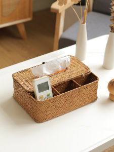 KENS | Simplified Multi-functional Tissue Box for Remote Control Storage