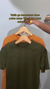 Mang Engkos - pakaian kaos polos | dewasa | bahan premium | harga termurah | oneck reguler fit L XL | LENGAN PENDEK