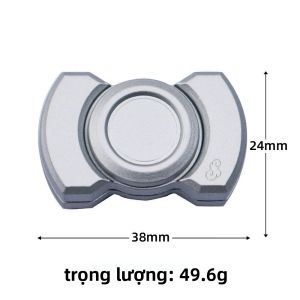 Bộ Đồ Chơi Giảm Stress 3 Trong 1 - Đồ Chơi Xoay Xương Người Ma Cá Nhân Hóa Thanh Trượt Giảm Căng Thẳng Đồng Xu Hợp Kim Phát Ra Âm Thanh Trò Chơi EDC Dành Cho Độ Tuổi 14+