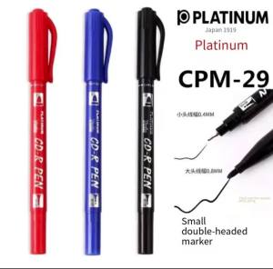 HERO | Bút Dạ Quang Hai Đầu Platinum CPM-29 Mực Dầu Chống Nước Dùng Cho CD DVD Chống Mài Mòn Đầu Nhỏ Dùng Cho Vẽ Tranh Graffiti Viền Nghệ Thuật DIY